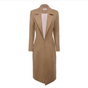 House of CB Milya Wool Trench Coat